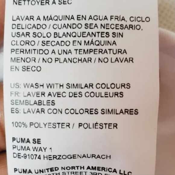 Puma Black and White T-Shirt and Shorts Set - Picture 7 of 8